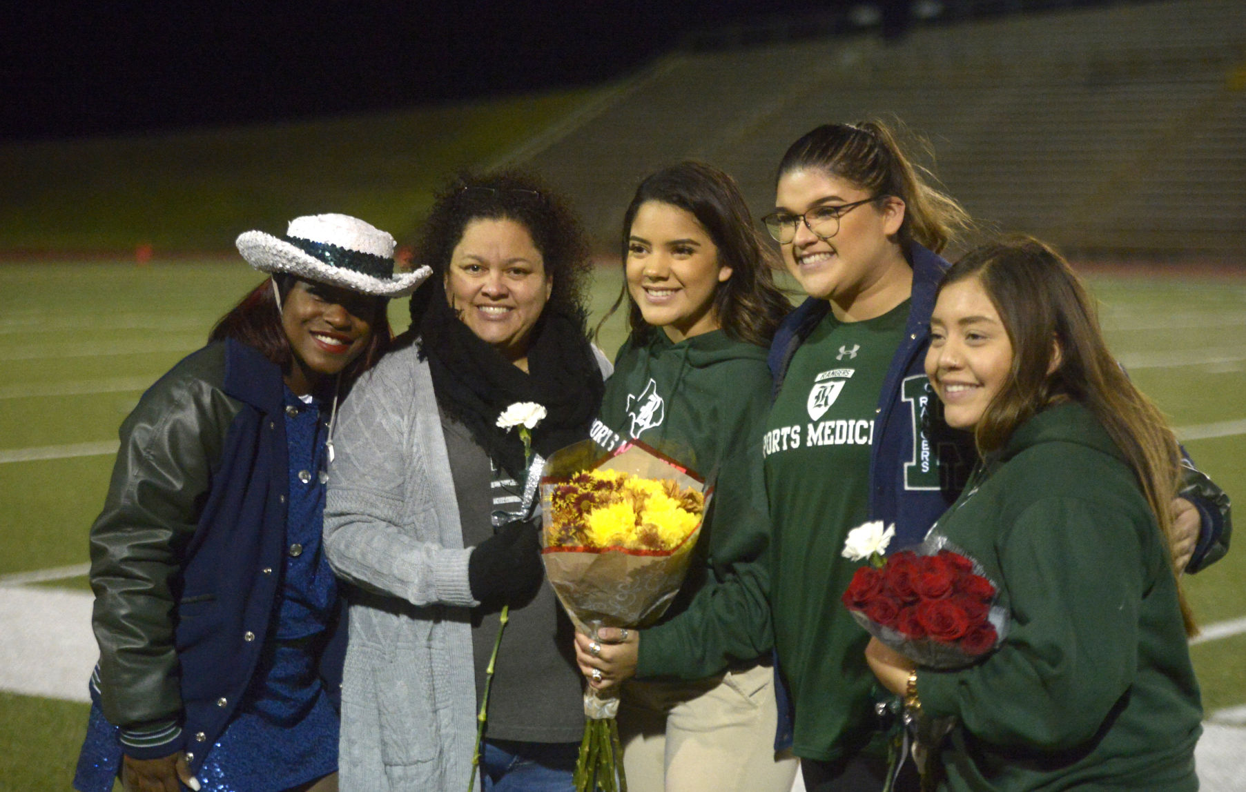 Rudder High School senior night 2019